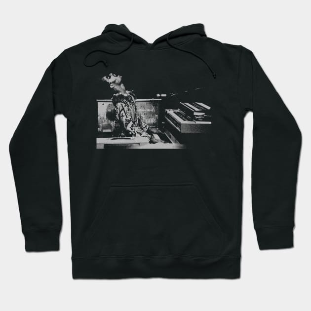 Stevie Black art Hoodie by chanda's